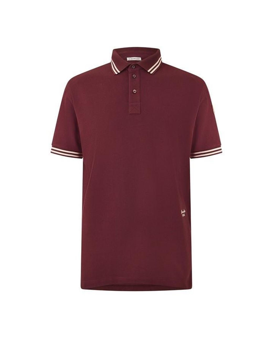 Moncler Red 1952 Polo Sn64 for men