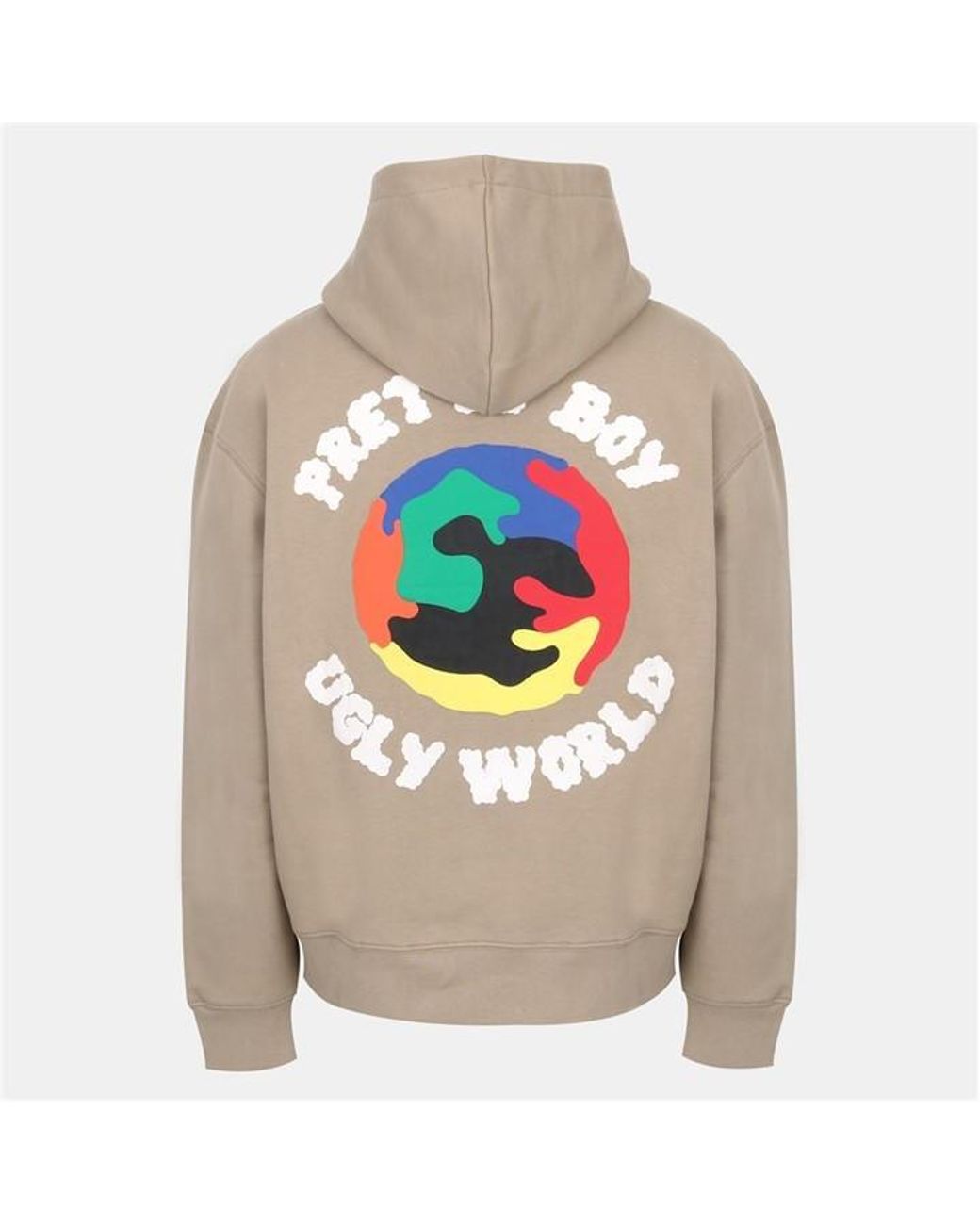 PRETTY BOY UGLY WORLD Natural The Over The Head Hoodie for men