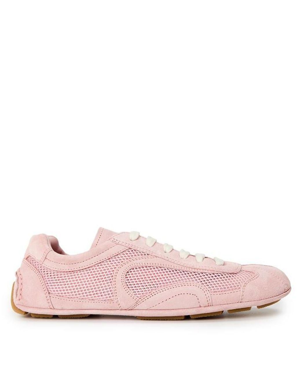 Prada Pink Monte Carlo Low-Top Trainers