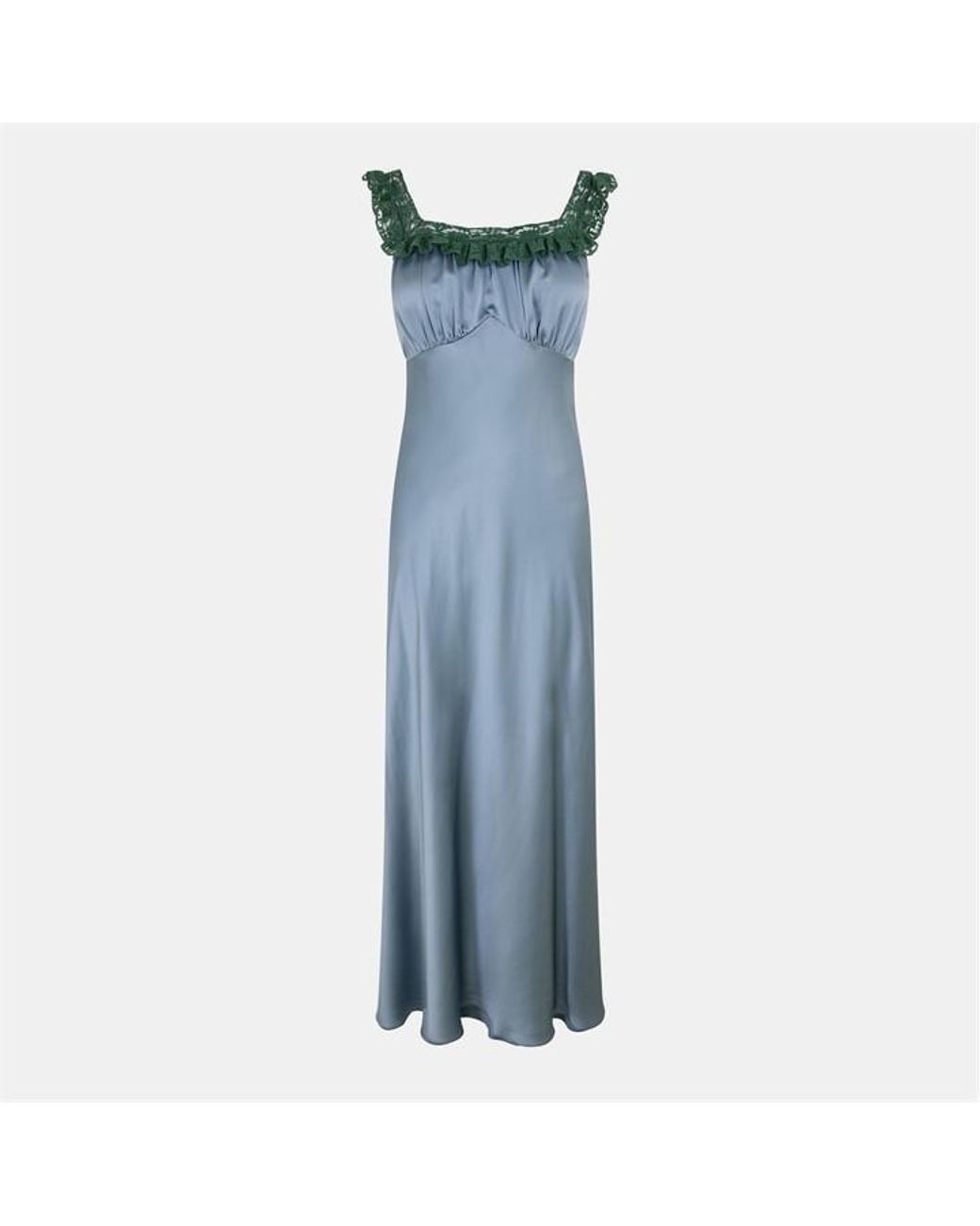 Chloé Blue Column Dress