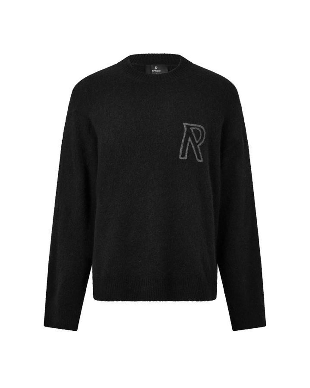 Represent Black Rep R Knit Jumper Sn63 for men