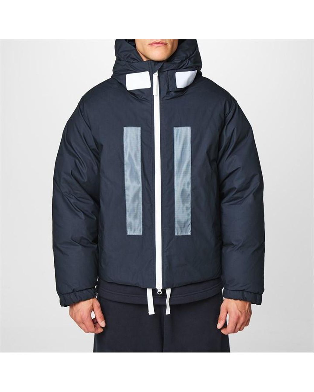 Stone Island Marina Hooded Down Jacket in Blue for Men Lyst UK