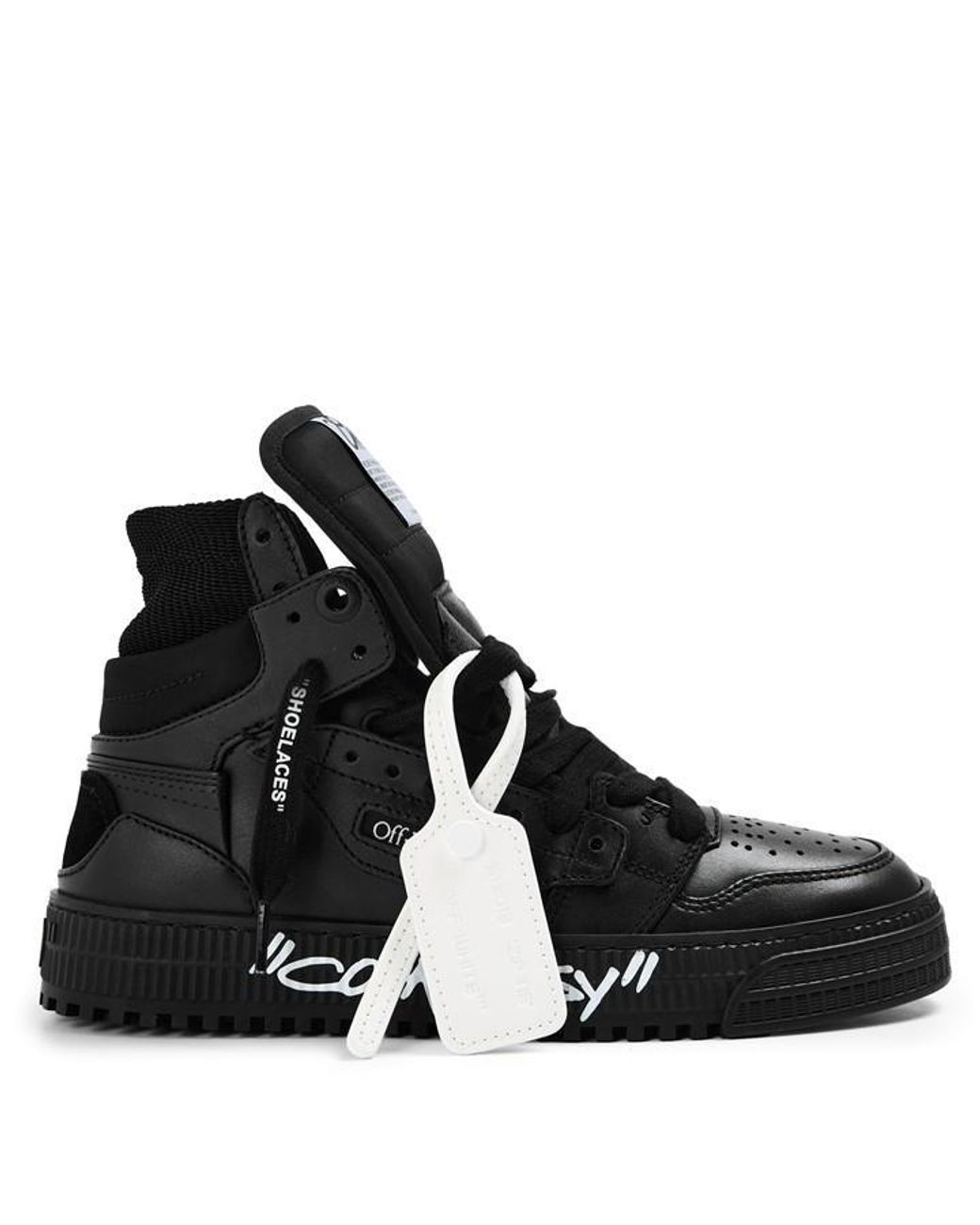 Off-White c/o Virgil Abloh Black Off 3.0 Offcourt Cy Low Top Trainers for men