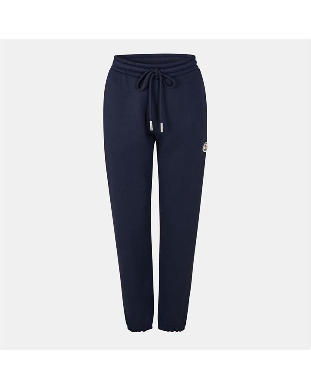 Moncler Blue Cuffed Jersey Joggers