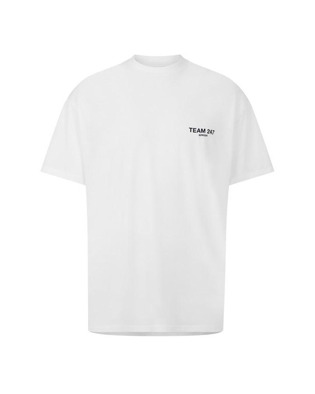 REPRESENT 247 White R247 Team 247 Os Tee for men
