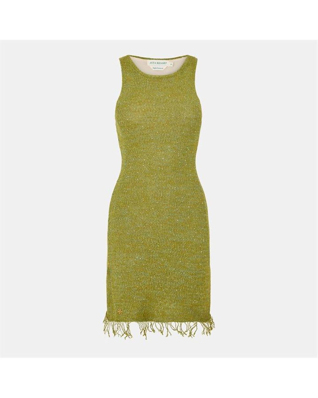 Asta Resort Green Natalia Tailored Mini Dress