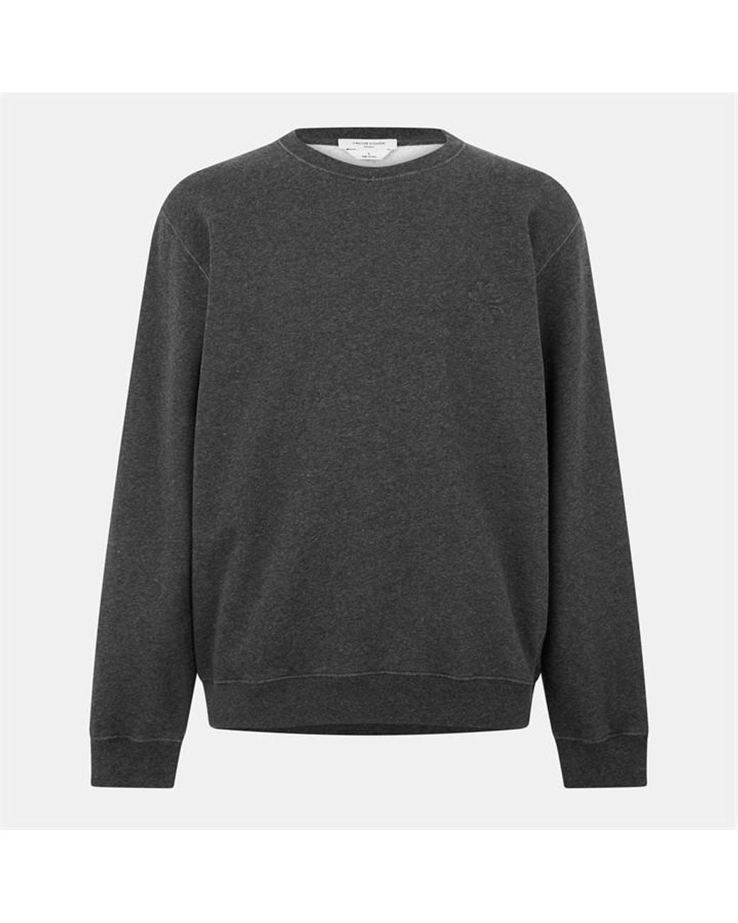 Jacob Cohen Gray Crew-Neck Pullover Sweatshirt for men
