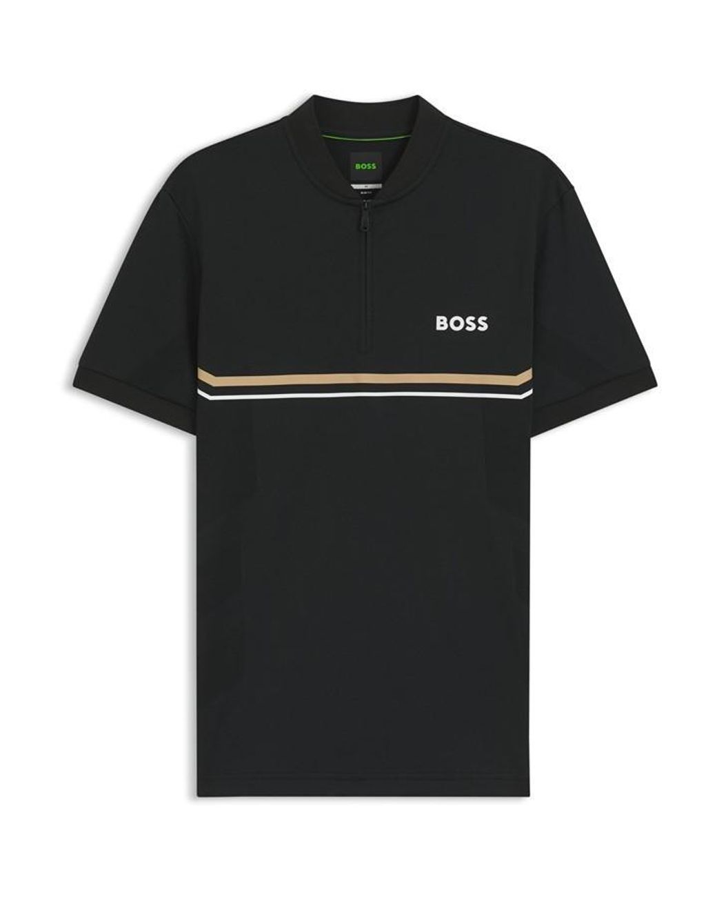 Boss Black Spin Bodymapp Short-Sleeve Slim-Fit Polo Shirt for men