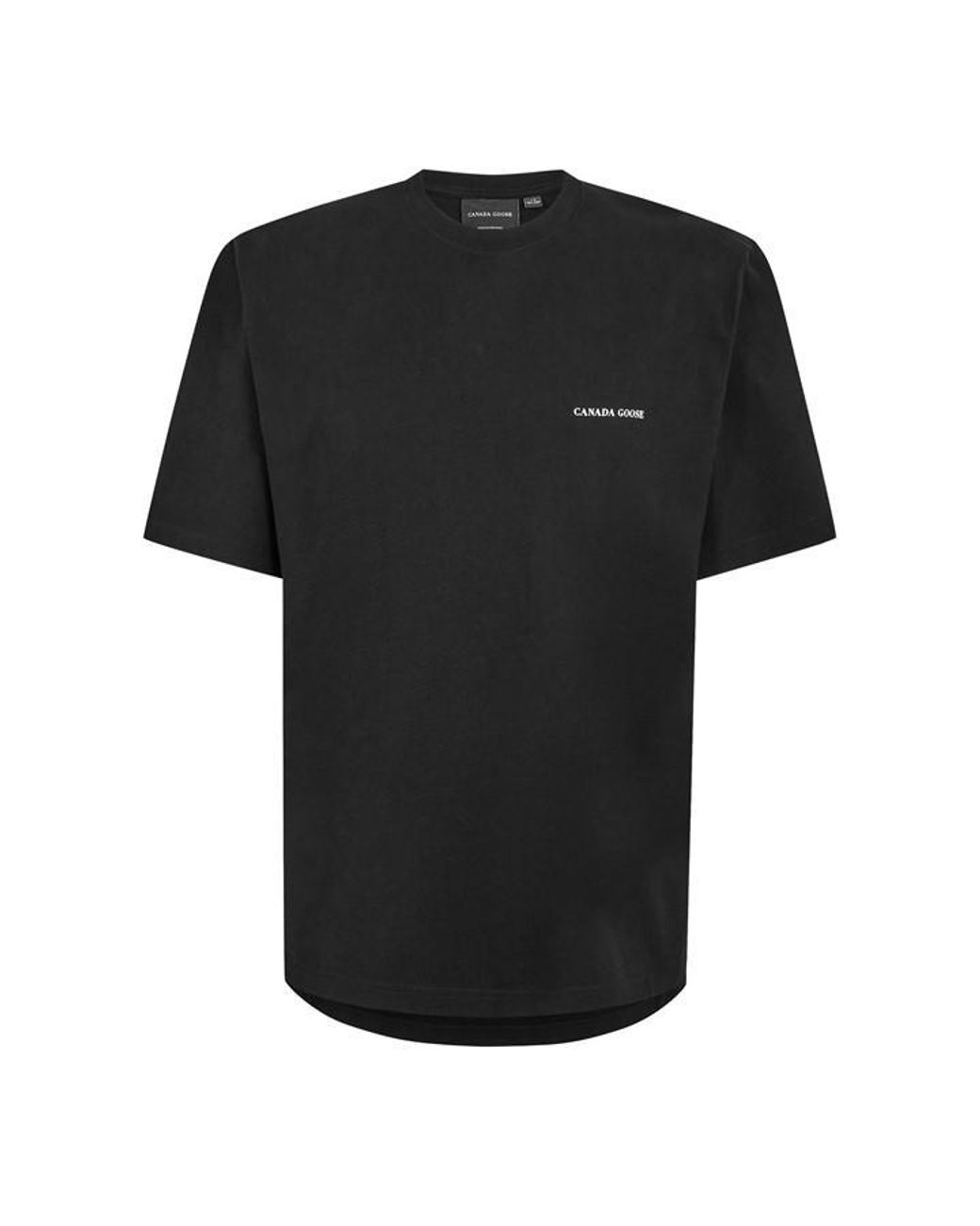 Canada Goose Black Novo Logo T-Shirt for men