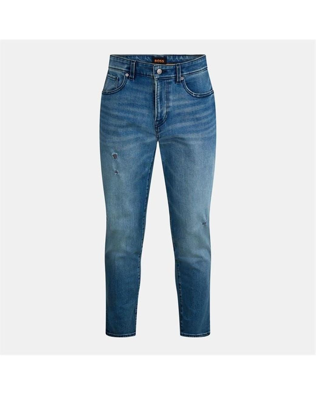 Boss Blue Re.Maine Bo Tapered Jeans for men