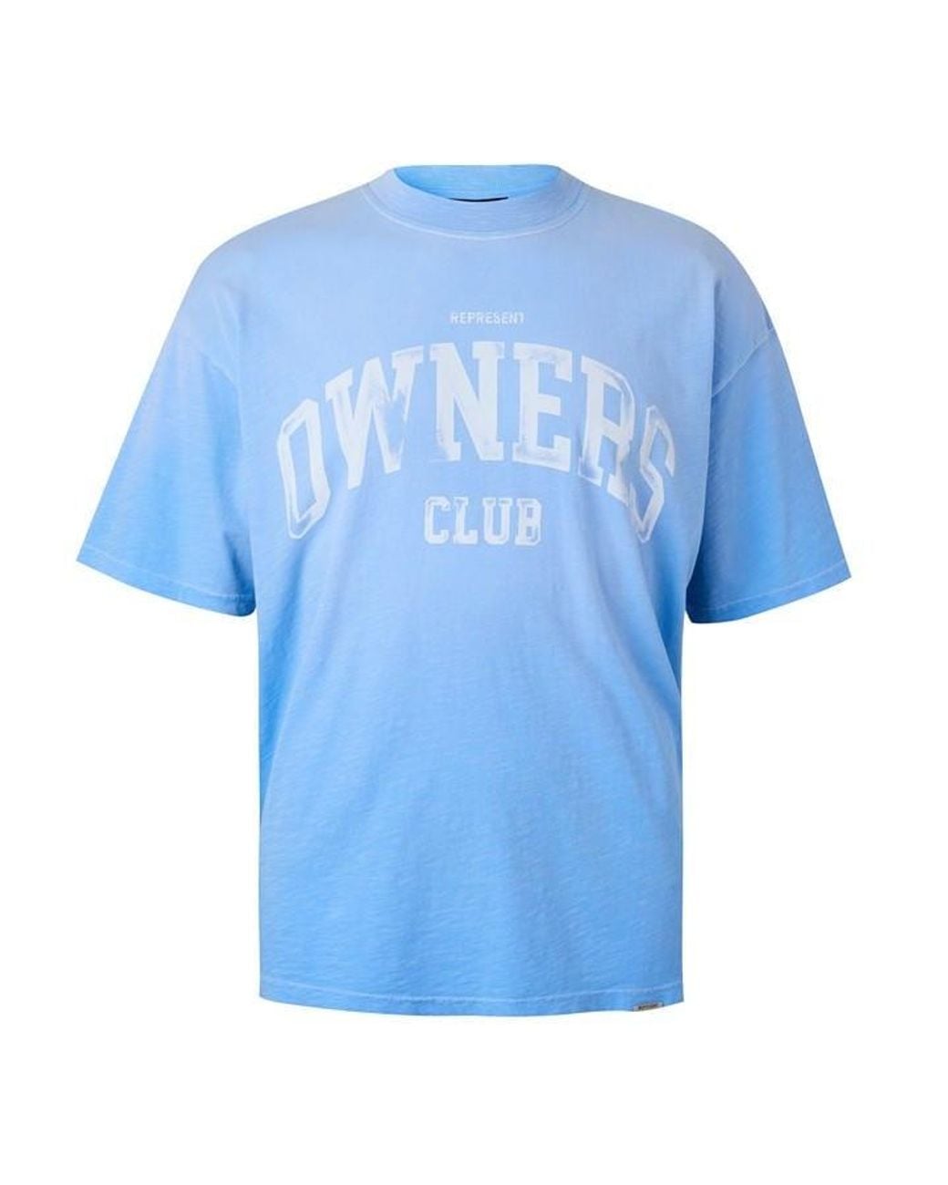 Represent Blue Owners Club Cotton Short-Sleeve Oversized T-Shirt for men