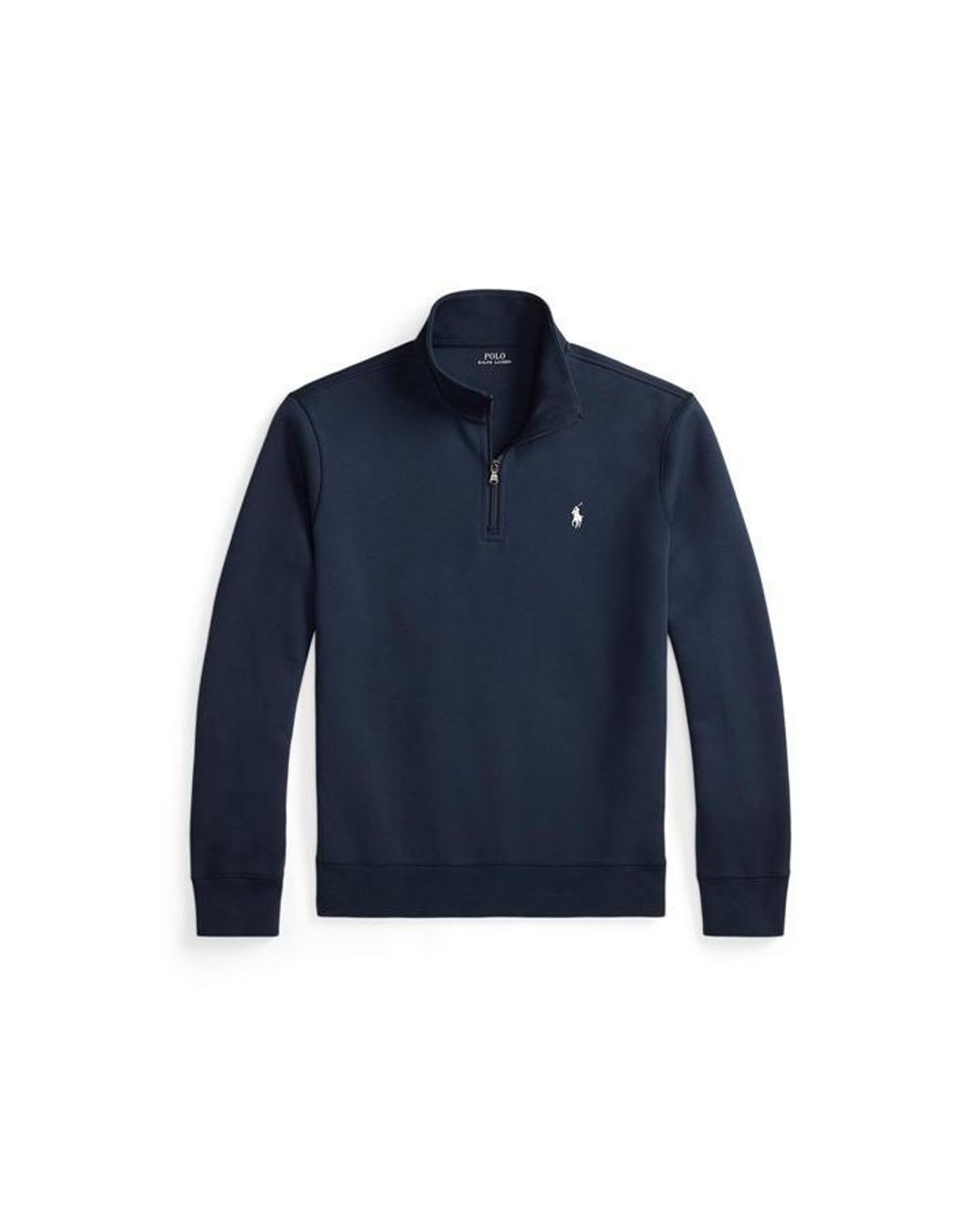 Polo Ralph Lauren Blue Polo Tech Quarter Zip Fleece for men