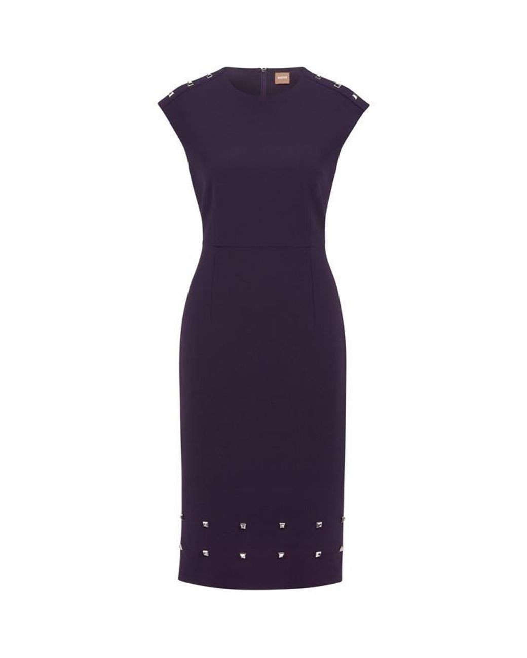 Boss Blue Devoka Wrap Dress