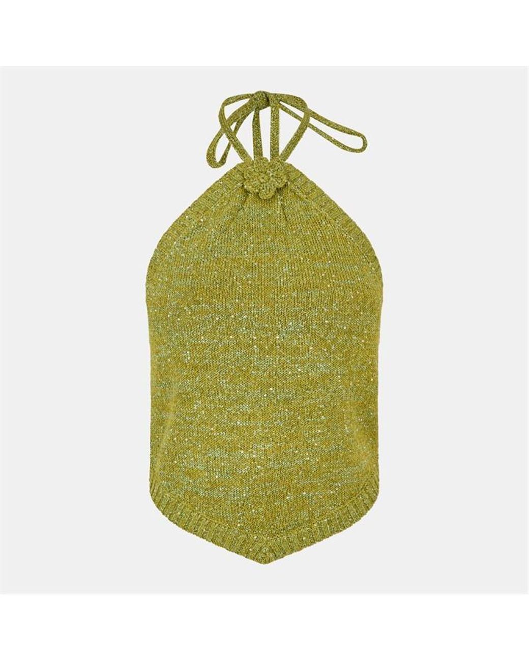 Asta Resort Green Teresa Bandeau Top