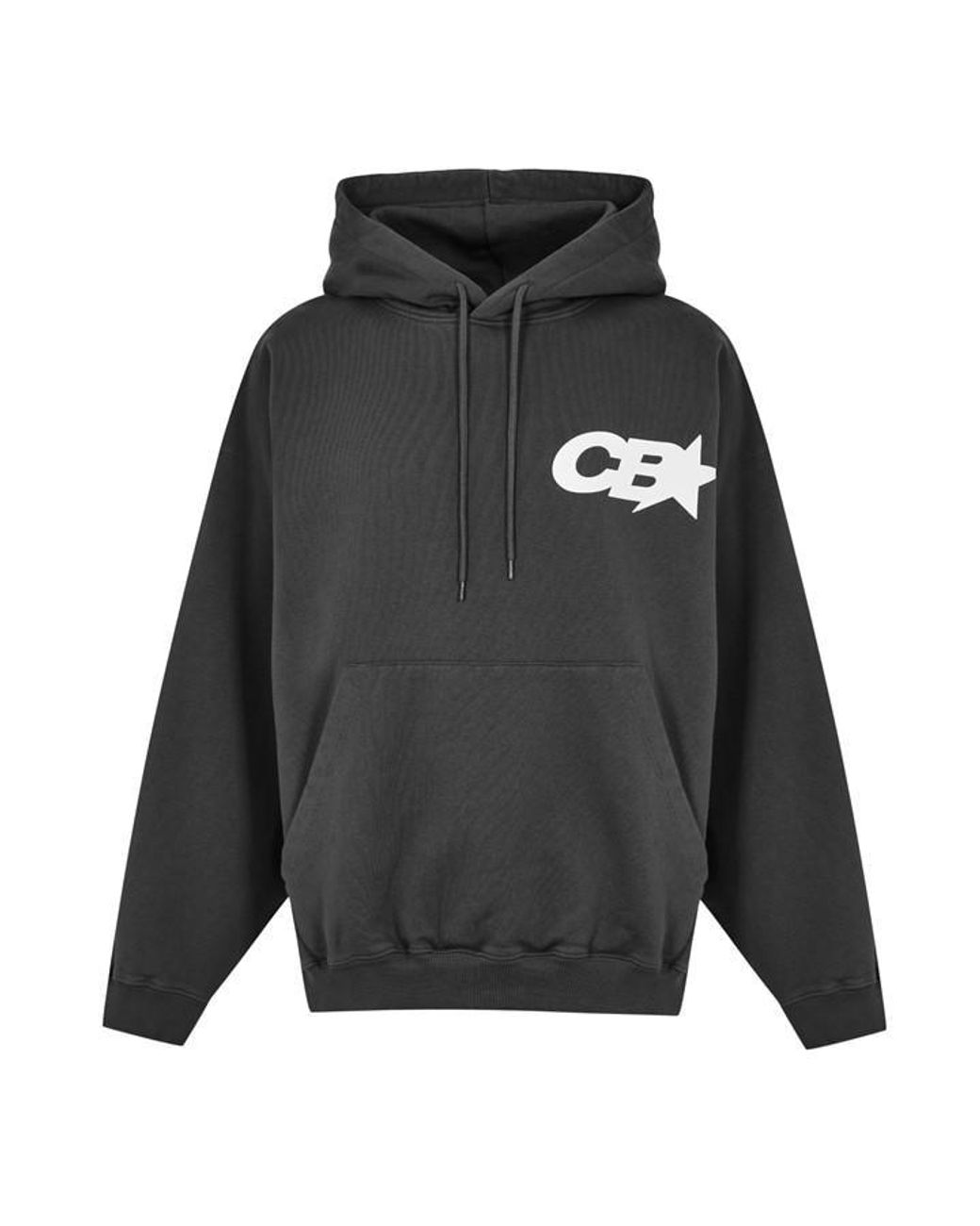 Cole Buxton Gray Star Racing Pullover Hoodie for men