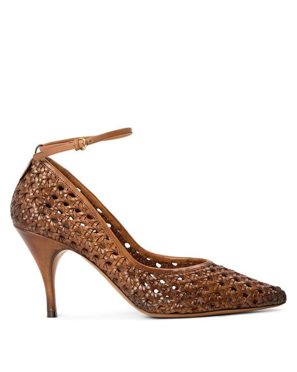 Miu Miu Brown Stiletto Court Shoes