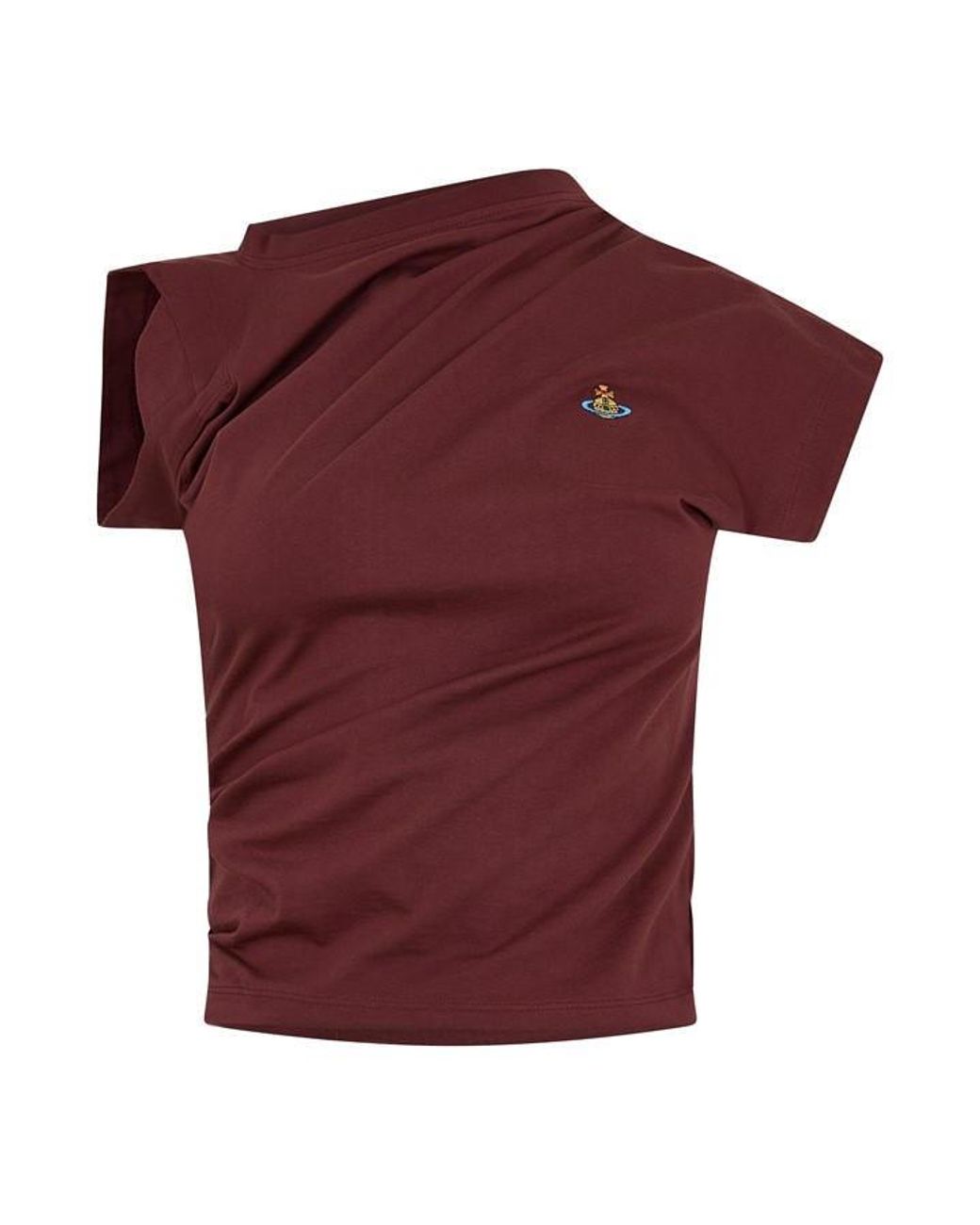 Vivienne Westwood Red Logo Cotton Hebo Top T-Shirt