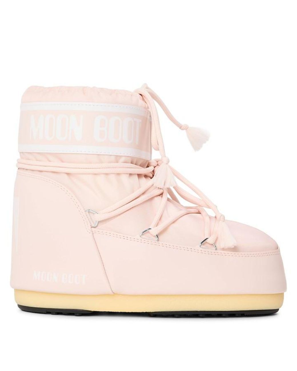 Moon Boot Pink Icon Low Nylon Boots