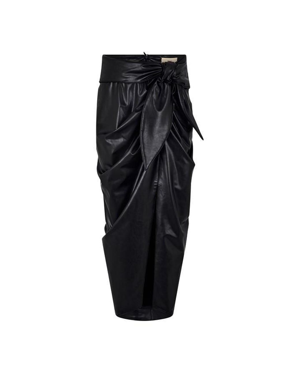 JBQ Black Dusk Mid-Calf Midi Skirt
