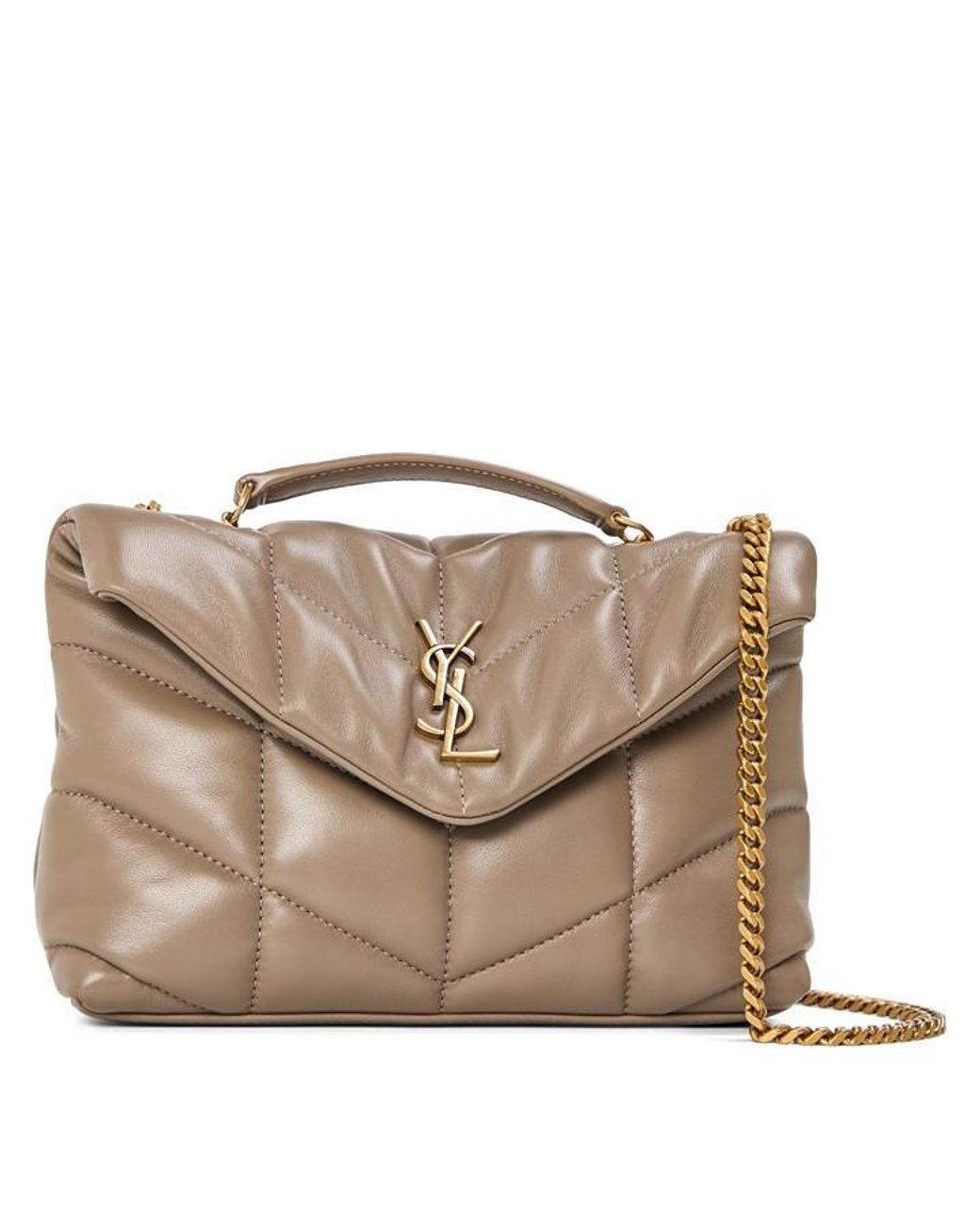 Saint Laurent Brown Saint Toy Puffer