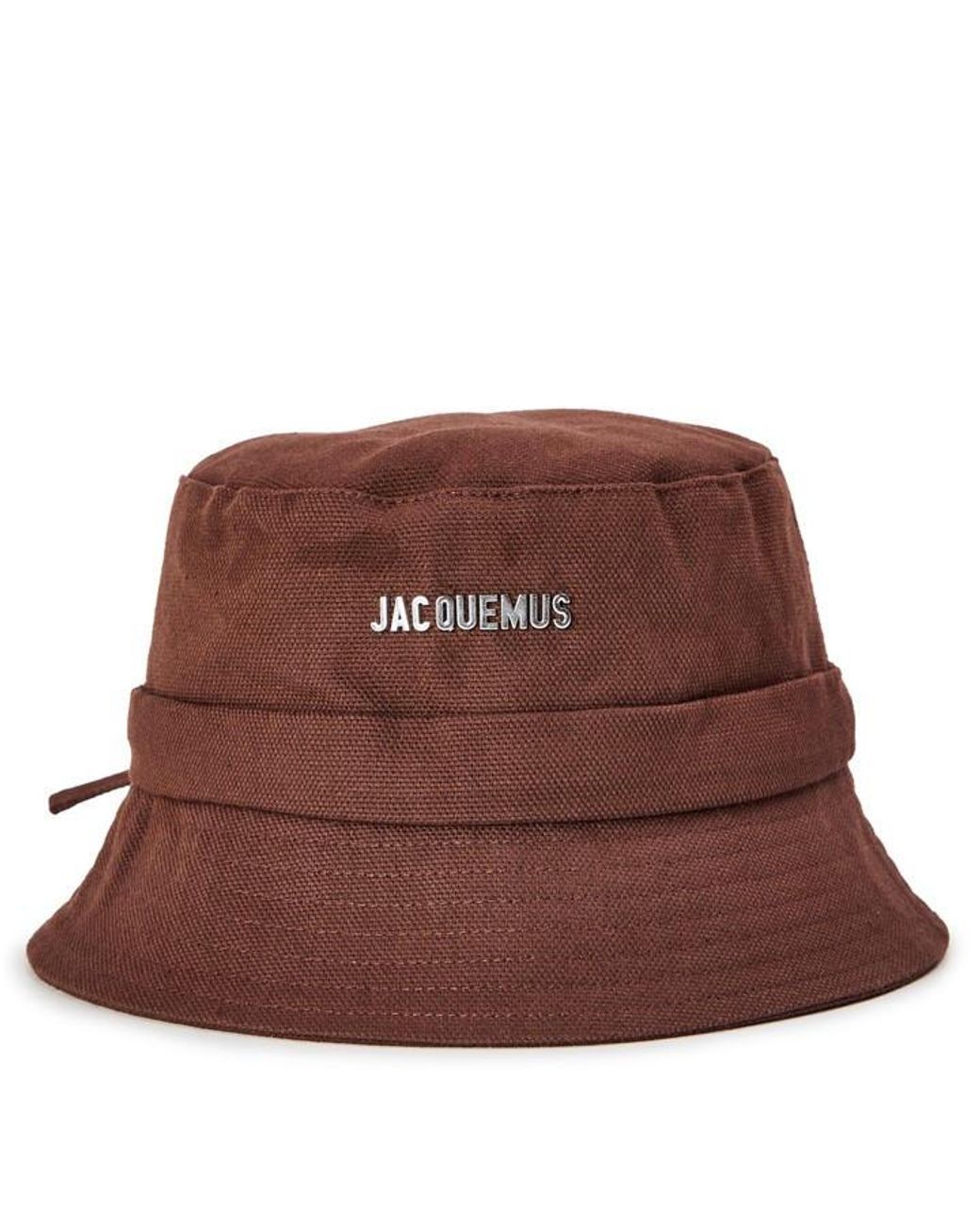 Jacquemus Brown Bob Gadjo Jacquard Bucket Hat
