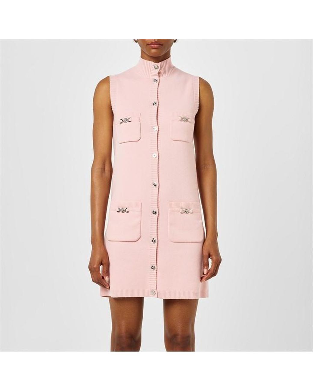 Versace Pink Knt Mdusadrs Ld44