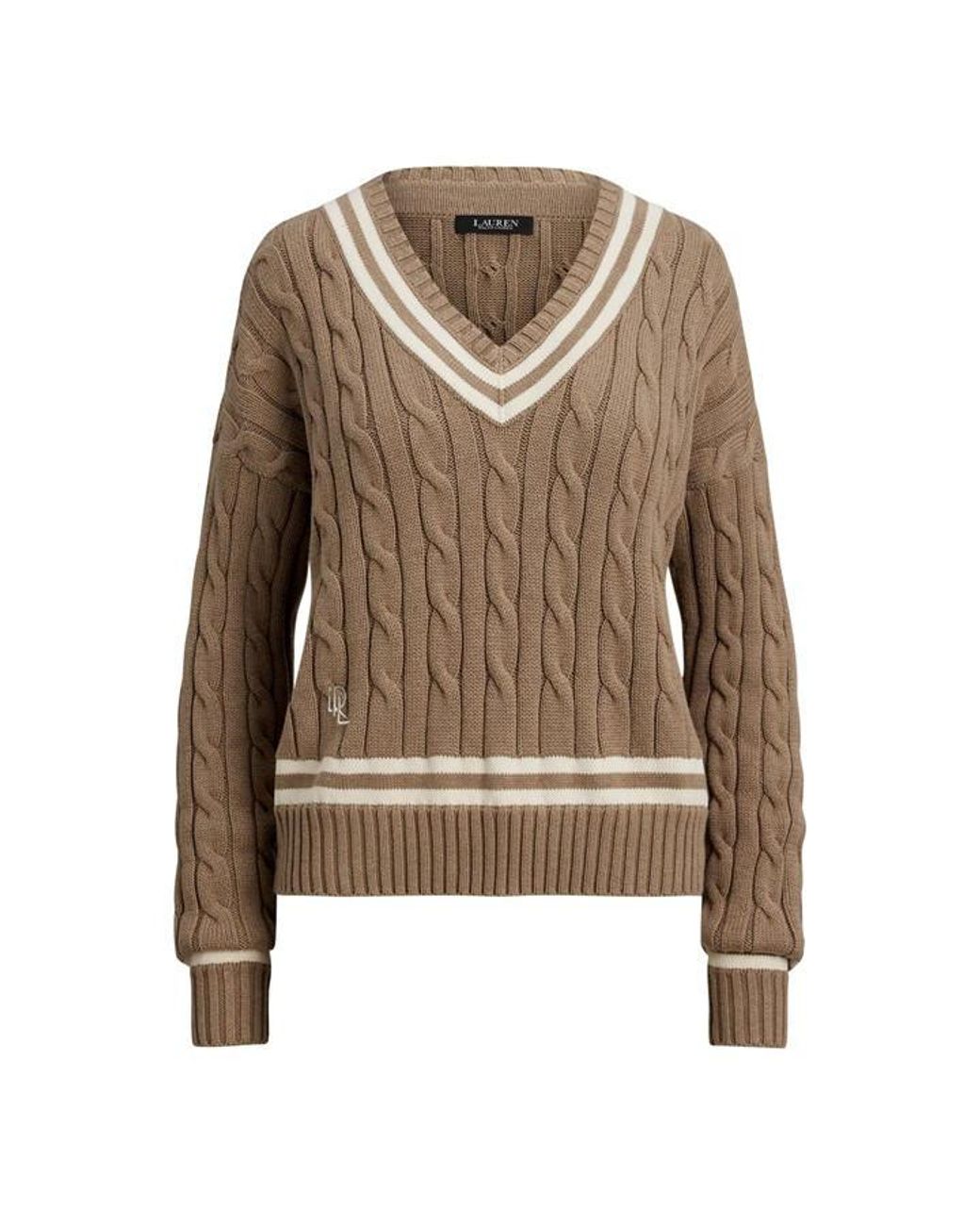Ralph Lauren Natural Crew Neck Jumper