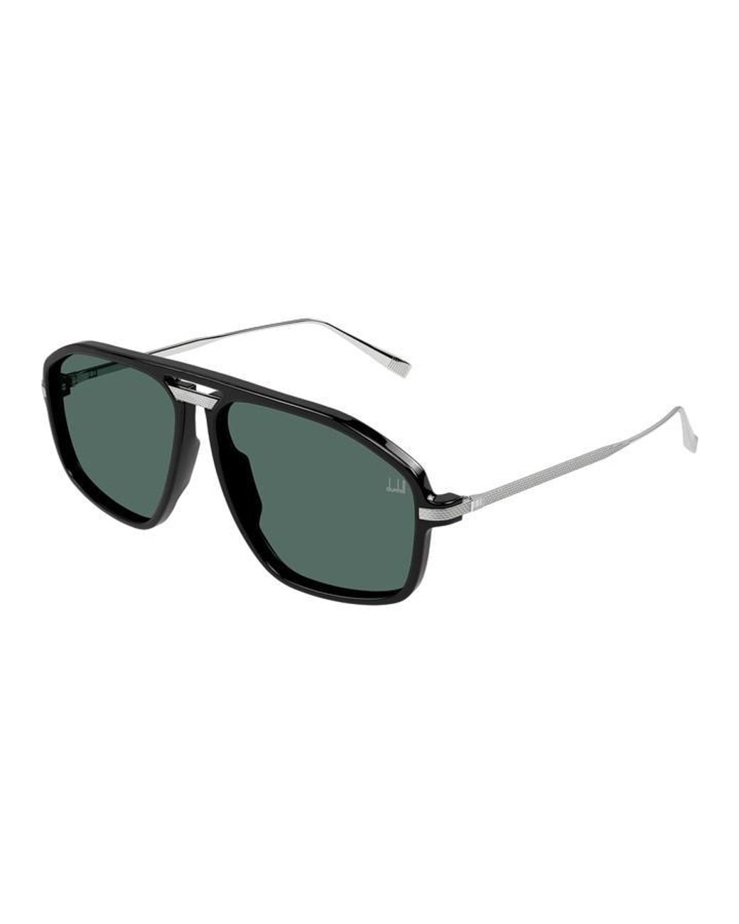 DUNHILL EYEWEAR Green Dunhill Aviator Du0120S Sunglasses for men