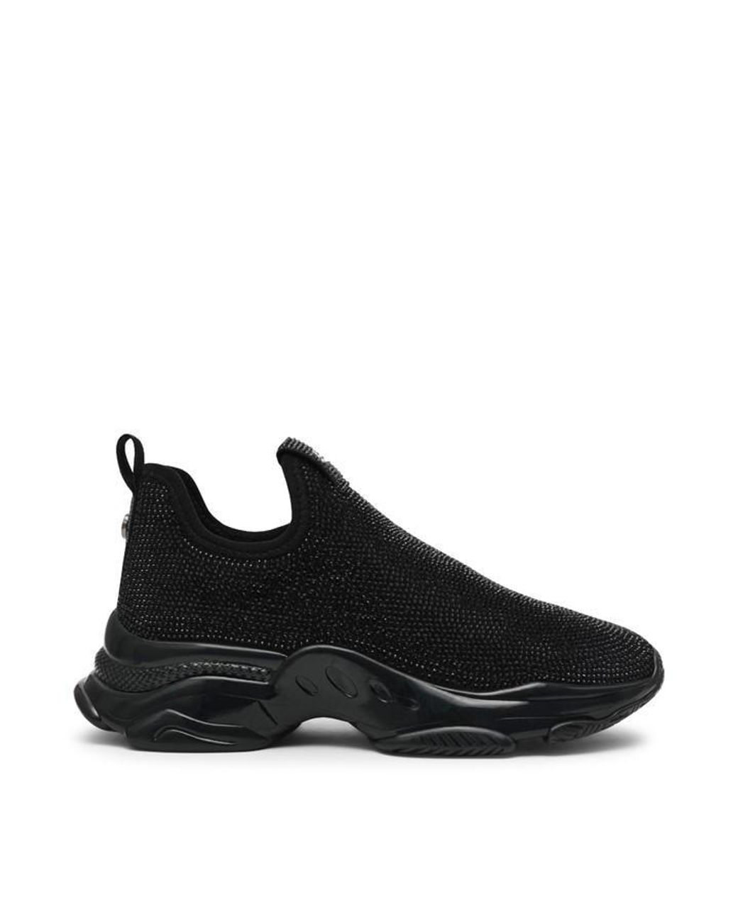 Steve Madden Black Mythical Sock Trainers