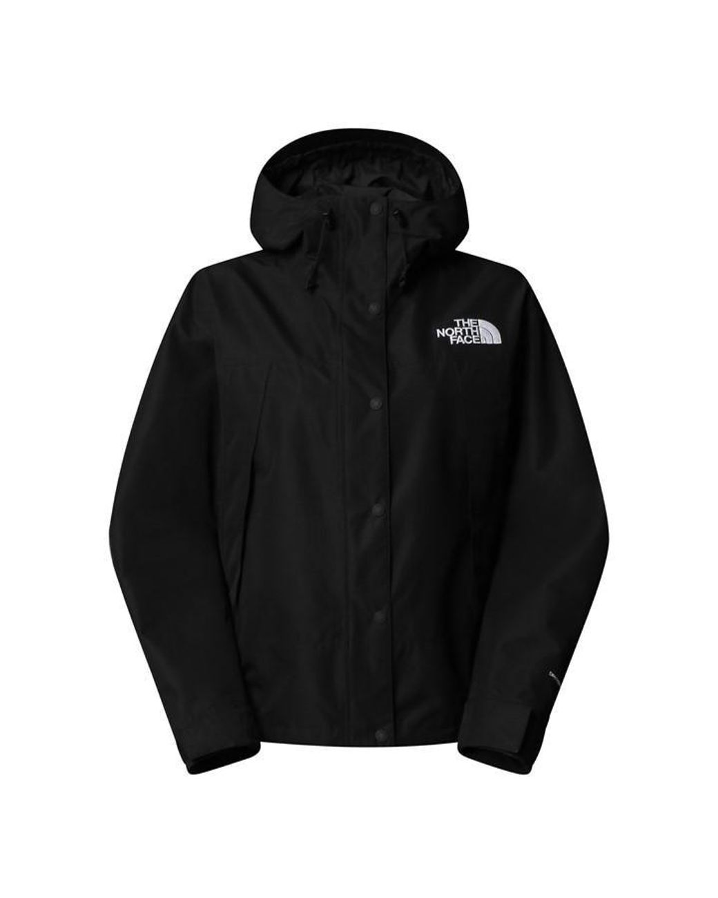 The North Face Black Dryvent Mountain Waterproof Half Zip Rain Anorak