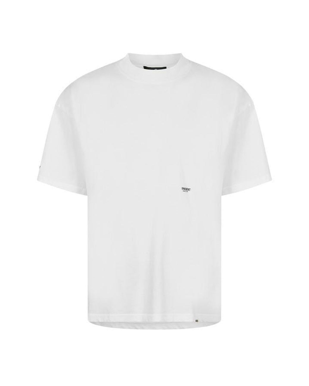 Represent White Oversized T-Shirt for men
