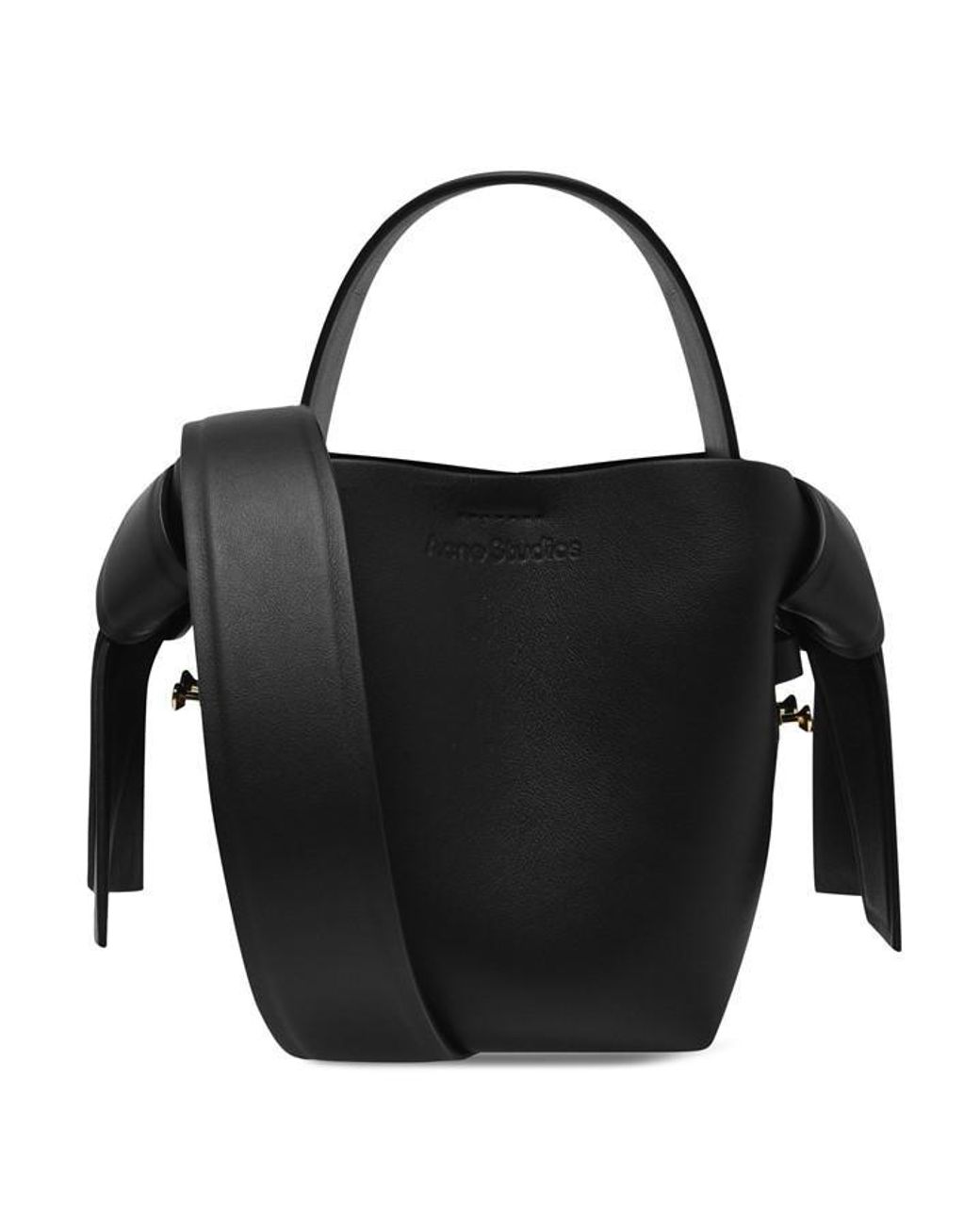 Acne Black Musubi Micro Bag