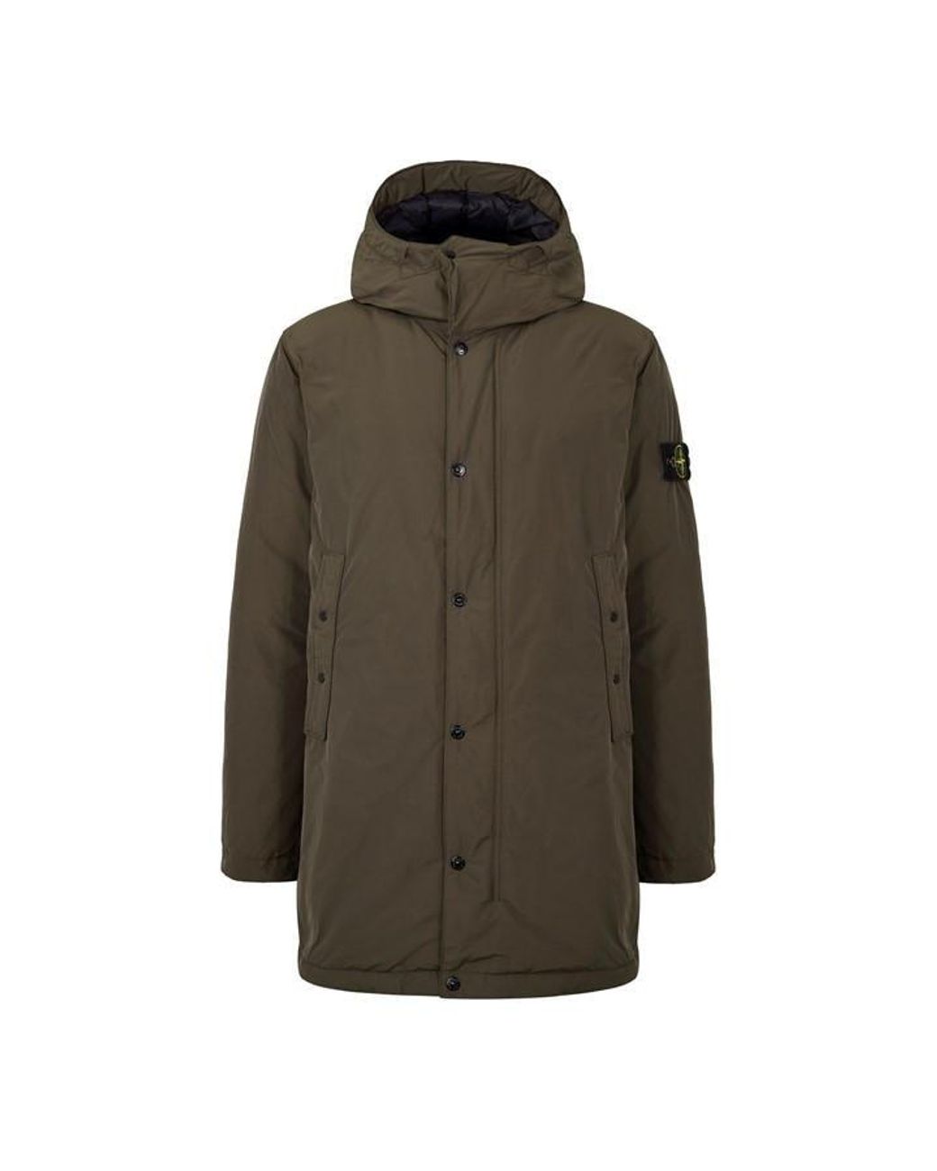 Stone Island Green Stone-Twill Hd Par Sn64 for men