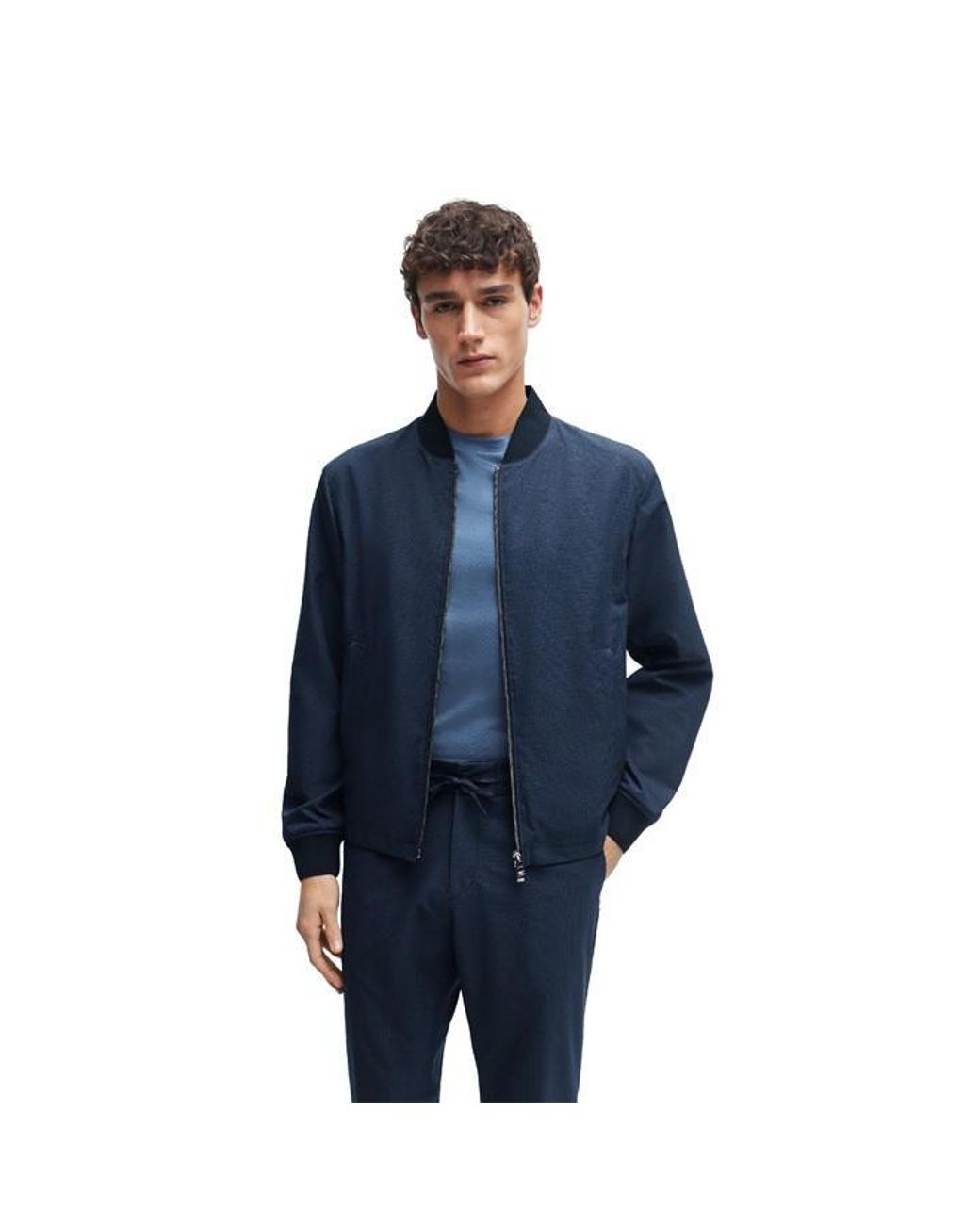 Boss Blue Formal Jacket for men