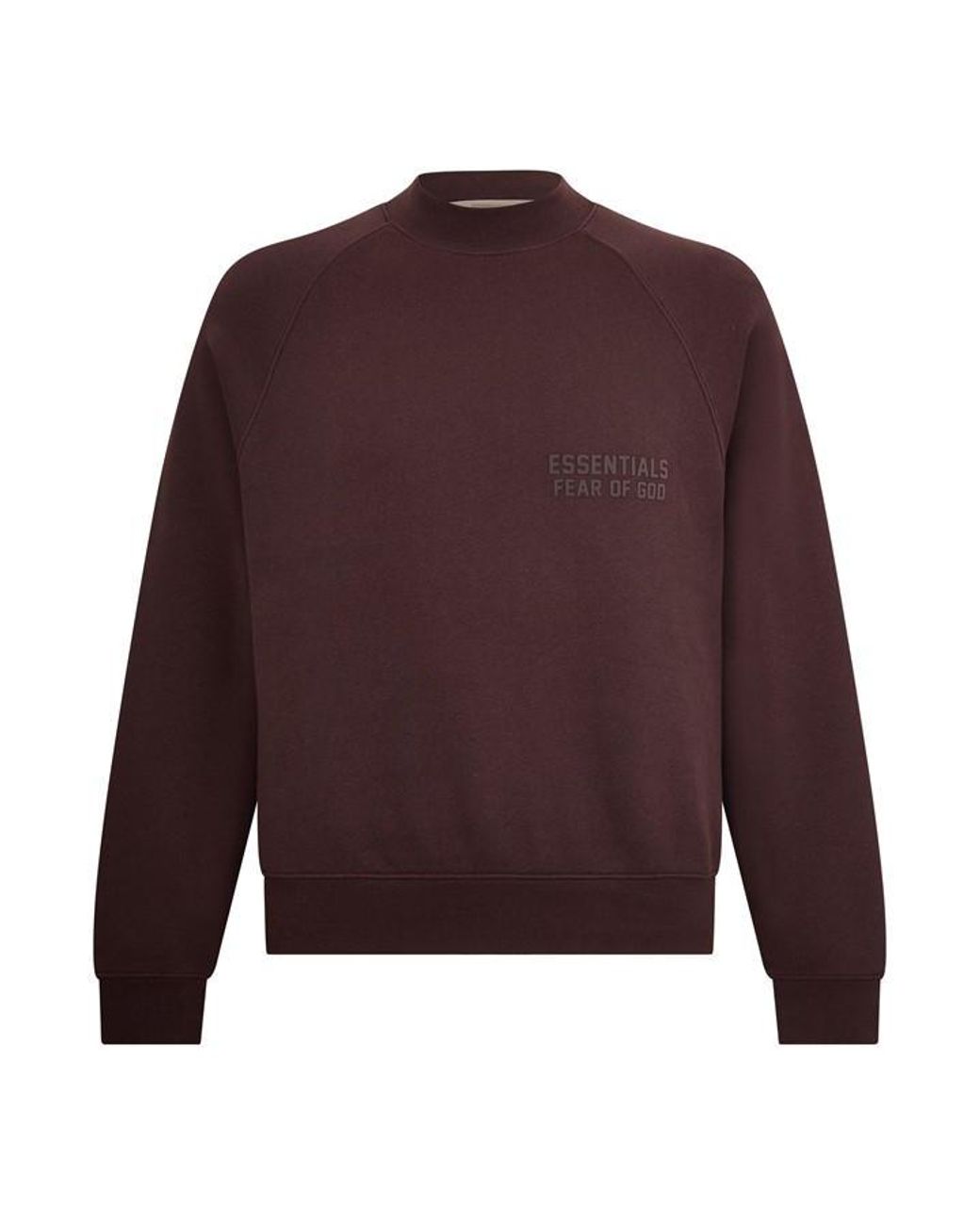 Fear Of God Purple Crew Sweatshirt for men