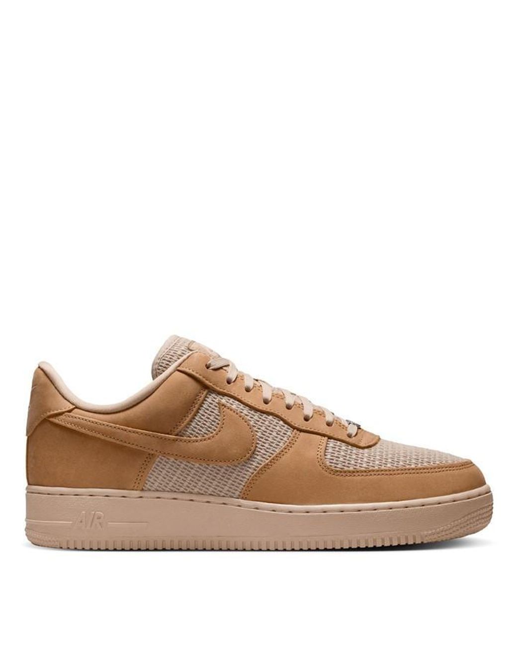 Nike Brown Air Force Shoes for men