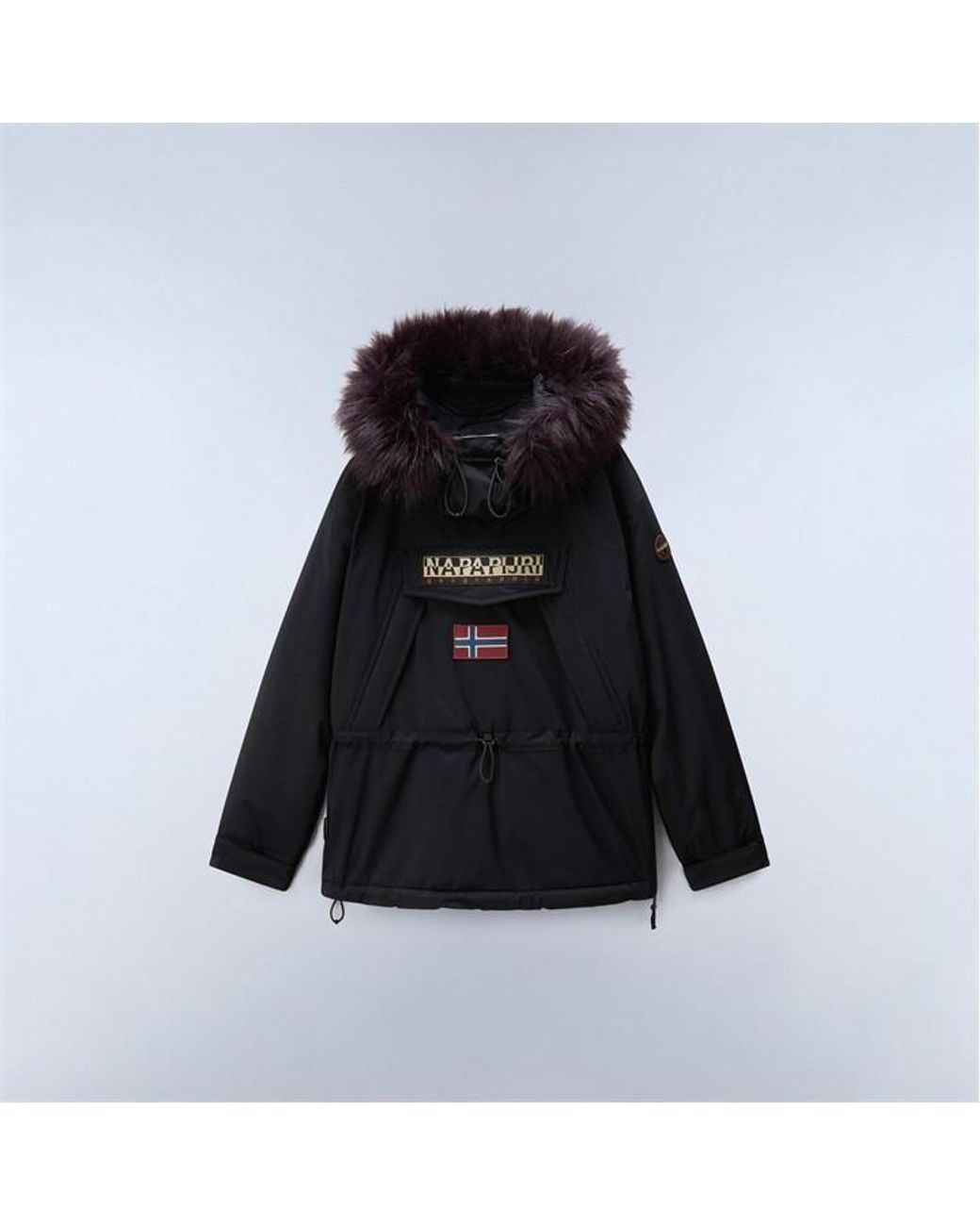 Napapijri Black Skidoo Waterproof Short Puffer Jacket