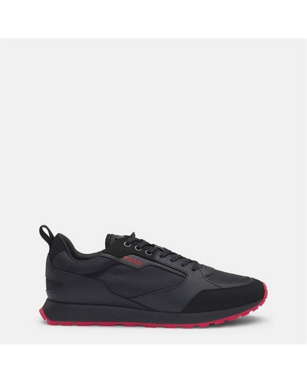 HUGO Black Icelin Runn Trainers for men