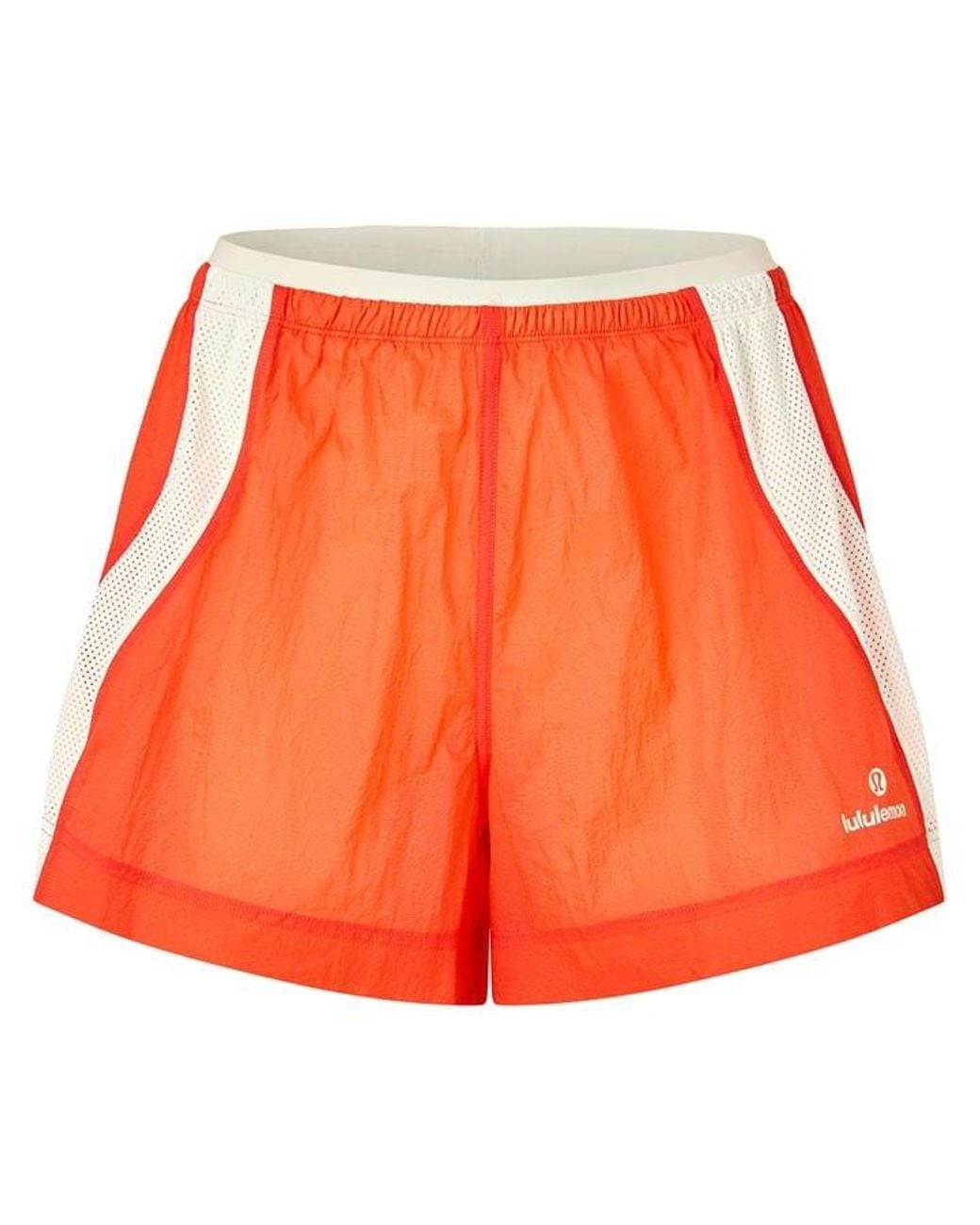 lululemon athletica Orange Woven Tracksuit Shorts