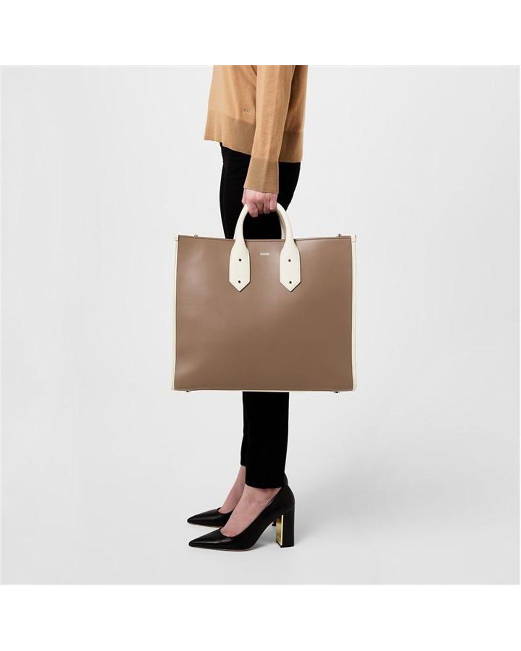 トートバッグ Boss Sandy Tote-M 10252306 01 BOSS | Boss Sandy Tote-M 10252306 01 | Women | Dark Brown