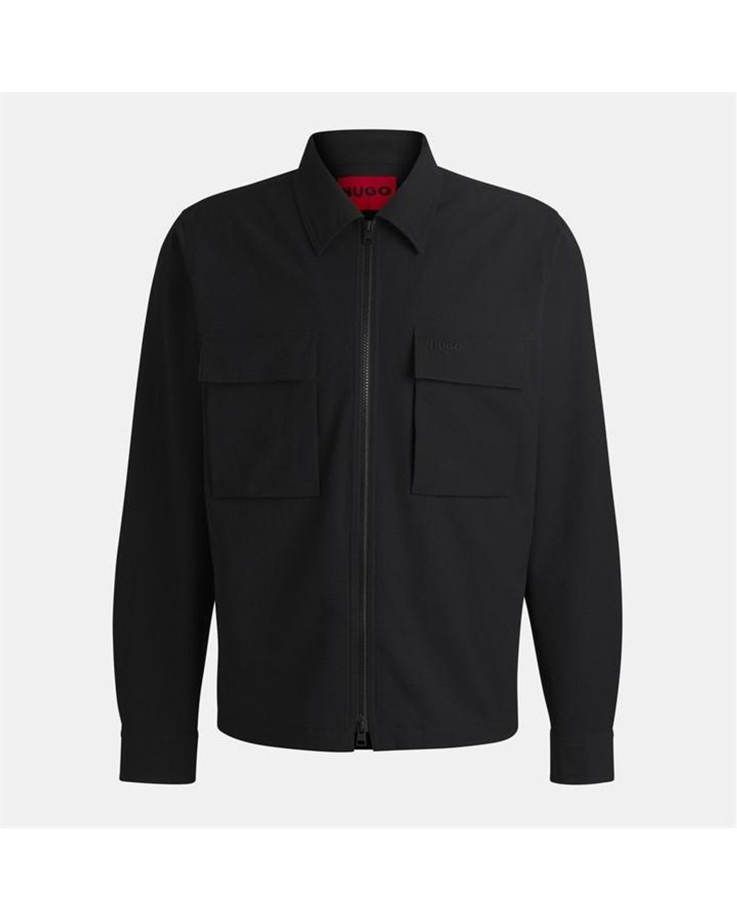 HUGO Black Eselio Overshirt for men