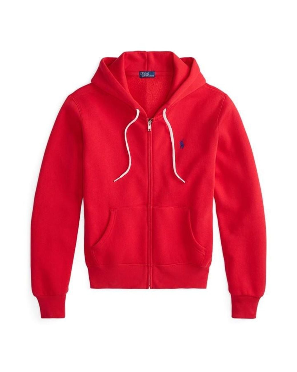Polo Ralph Lauren Red Full-Zip Fleece