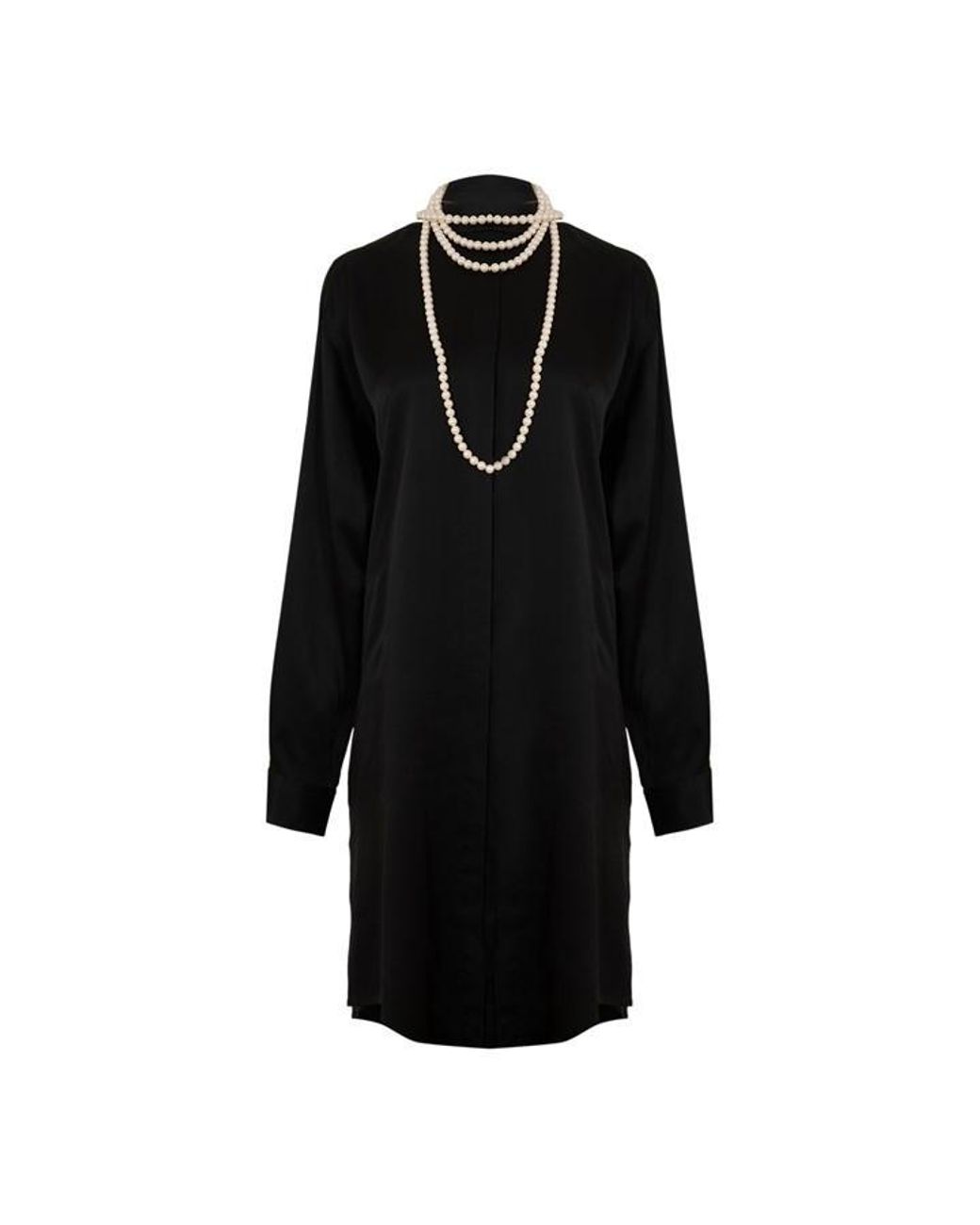 Moschino Black Shirt Dress
