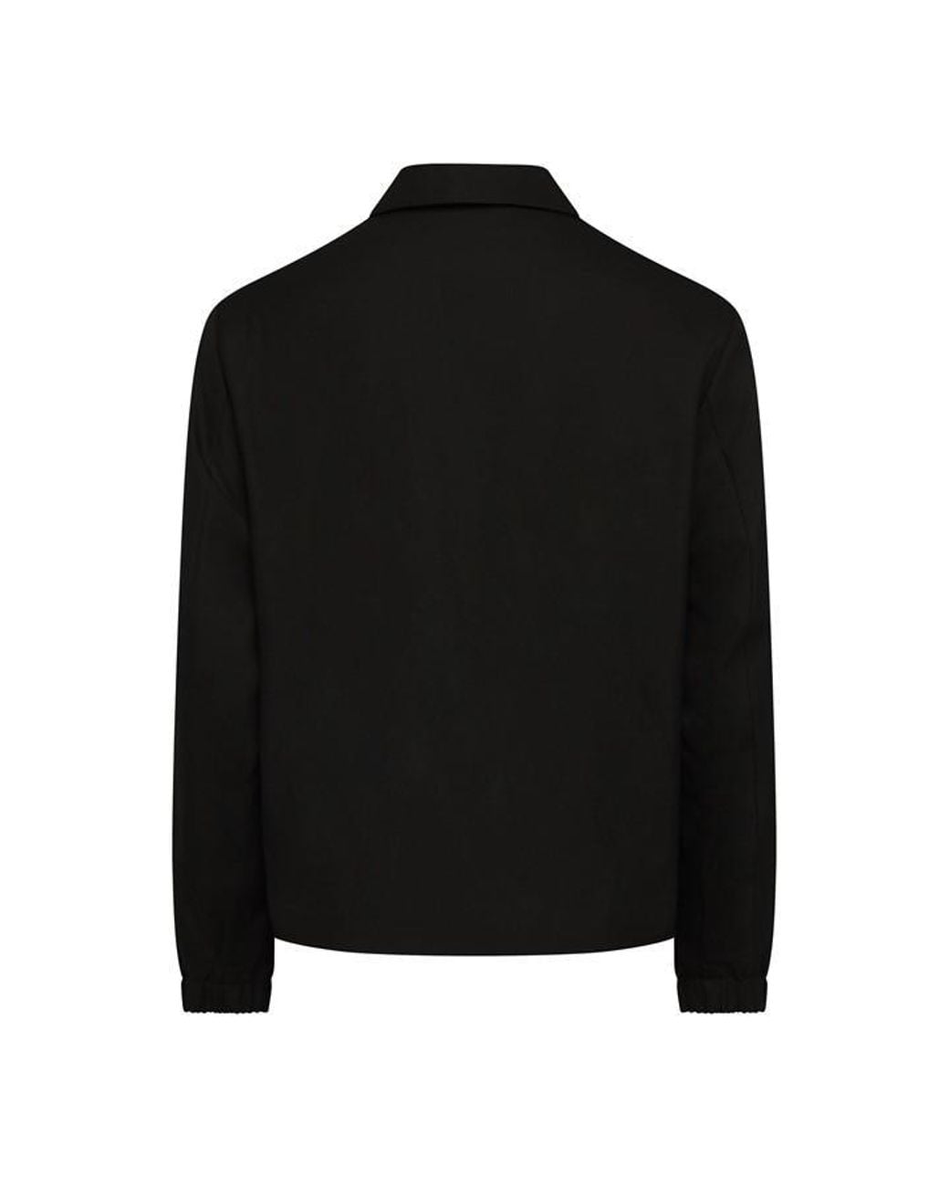Lacoste Black Contrast Lined Track Jacket for men