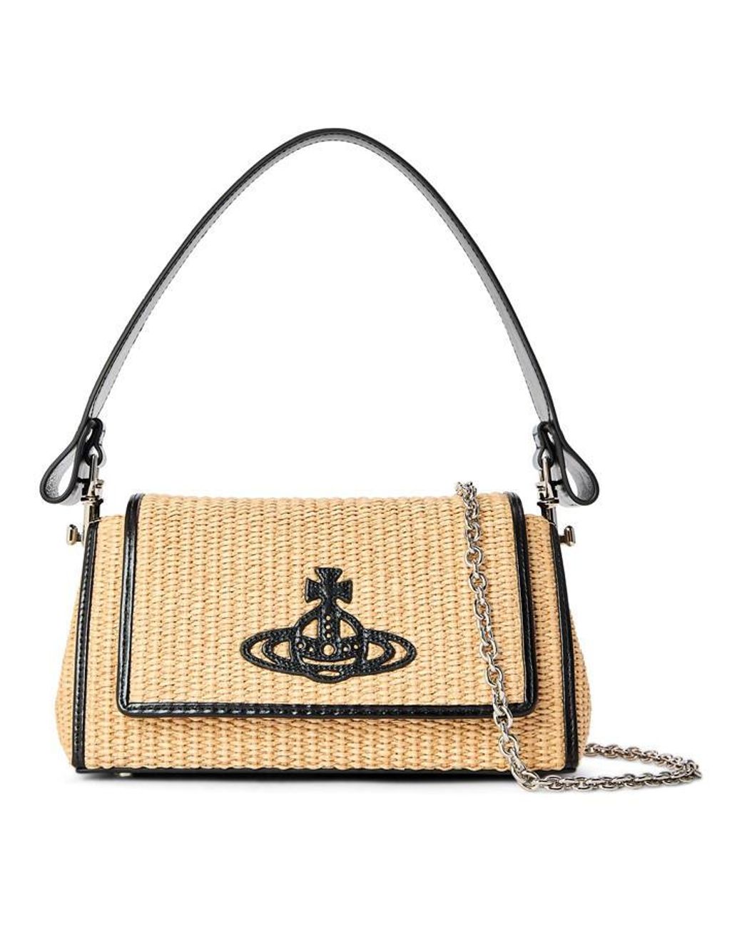 Vivienne Westwood Metallic Hazel Medium Shoulder Bag
