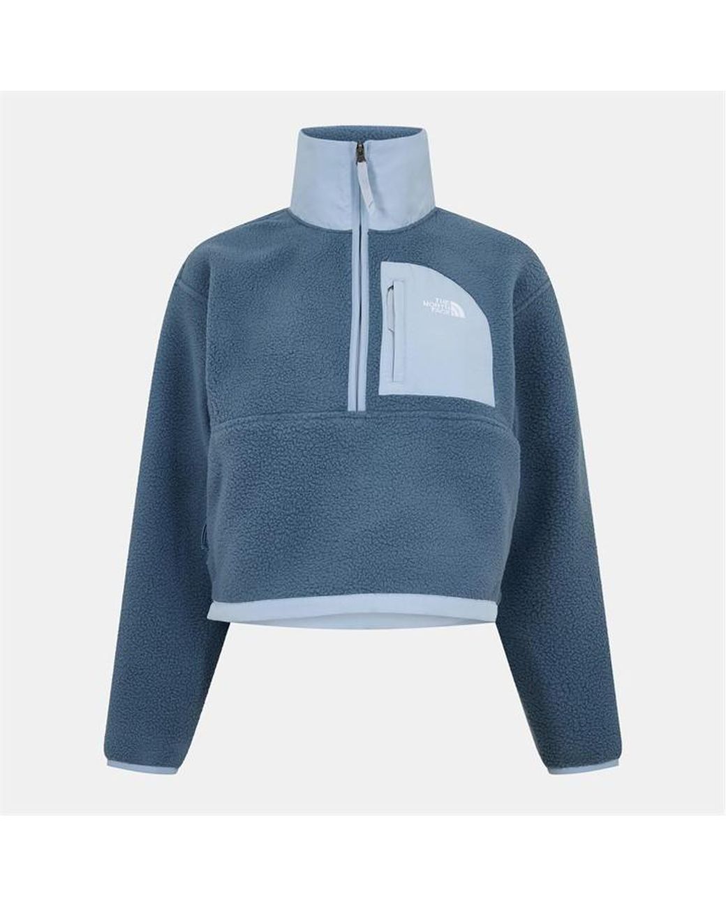The North Face Blue Yumiori 1/4 Zip Fleece