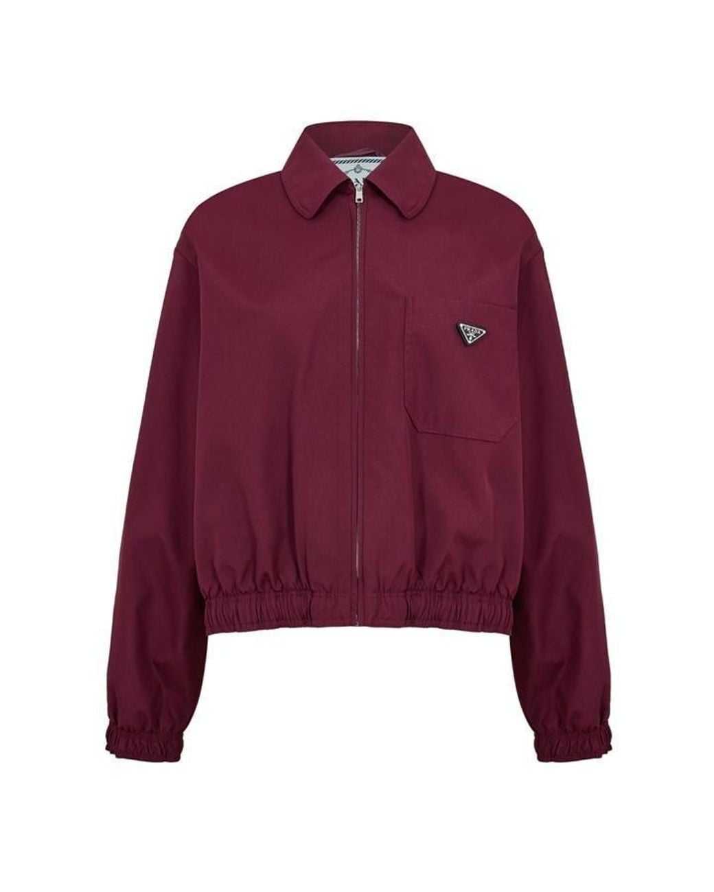 Prada Purple Logo Softshell Jacket