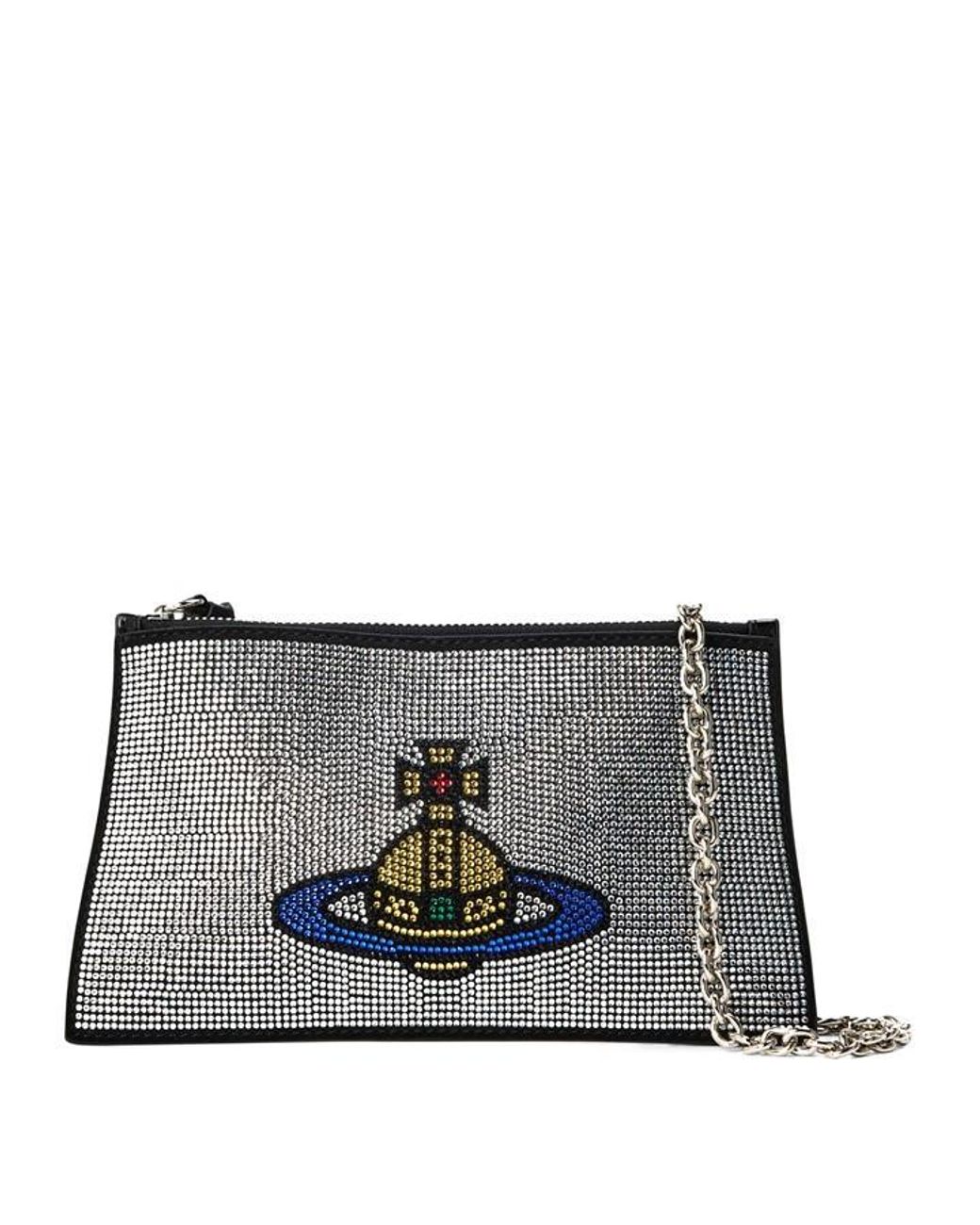 Vivienne Westwood Gray Viv Flat Zip Ctch Ld61