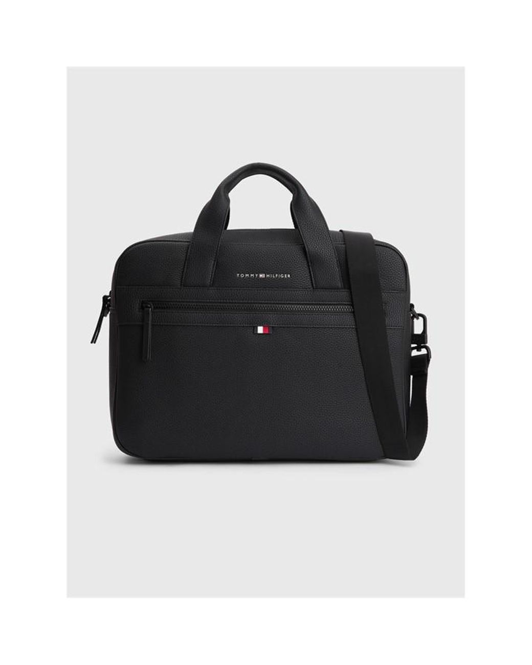 Tommy Hilfiger Blue Essential Laptop Bag for men