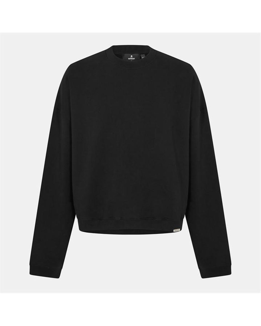 Represent Black Crew Sweatshirt for men